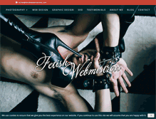 Tablet Screenshot of fetishwebmistress.com
